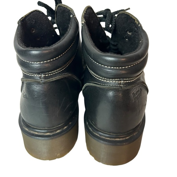 Dr. Martens Vintage 9010 Black Leather Chunky MensUS 13 UK 12 AW004 Made England - Picture 5 of 12